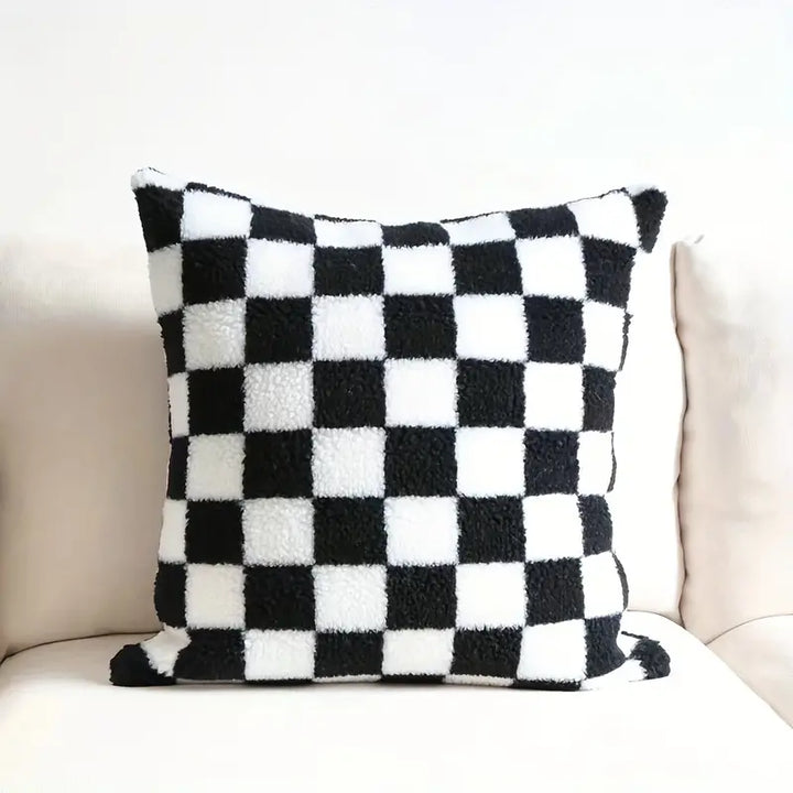 Vanguard Checkered Pillow Cover