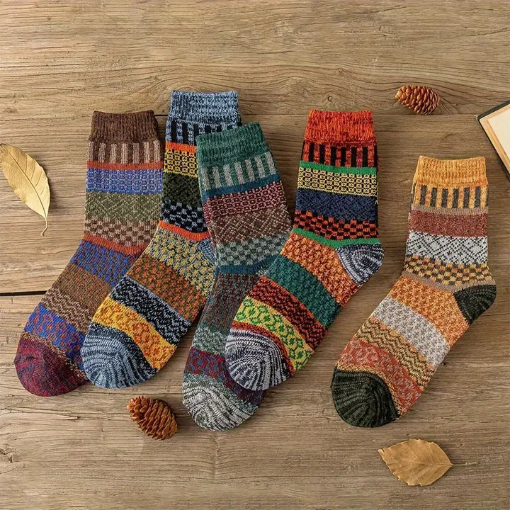 Men's Ethnic Crew Socks