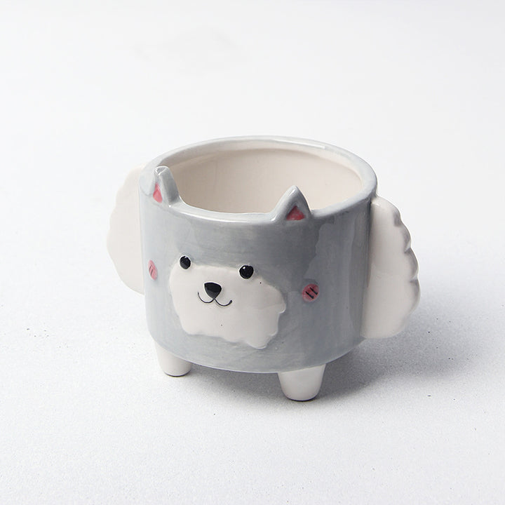 Paw Friends Ceramic Planters