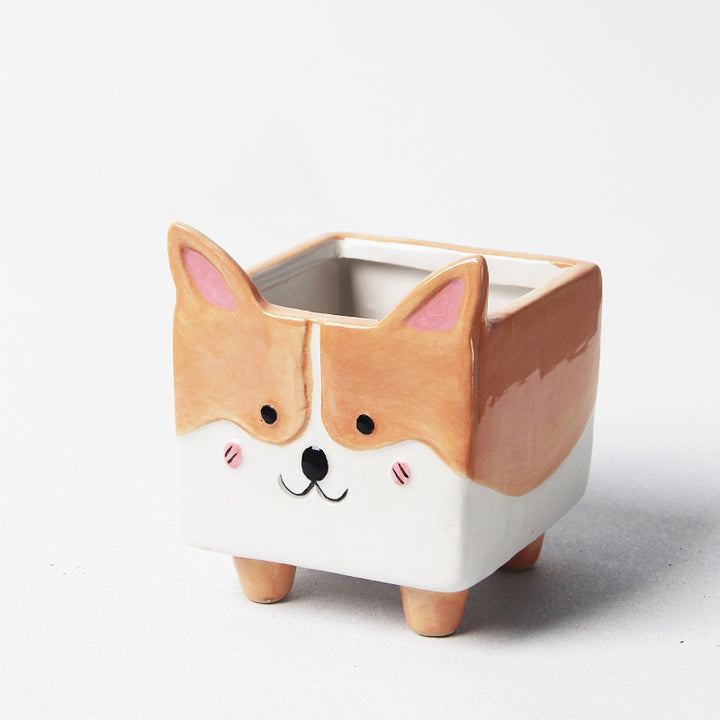 Paw Friends Ceramic Planters