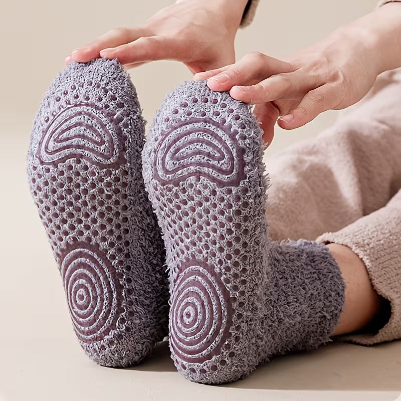 Men's Bear Paw Slipper Socks