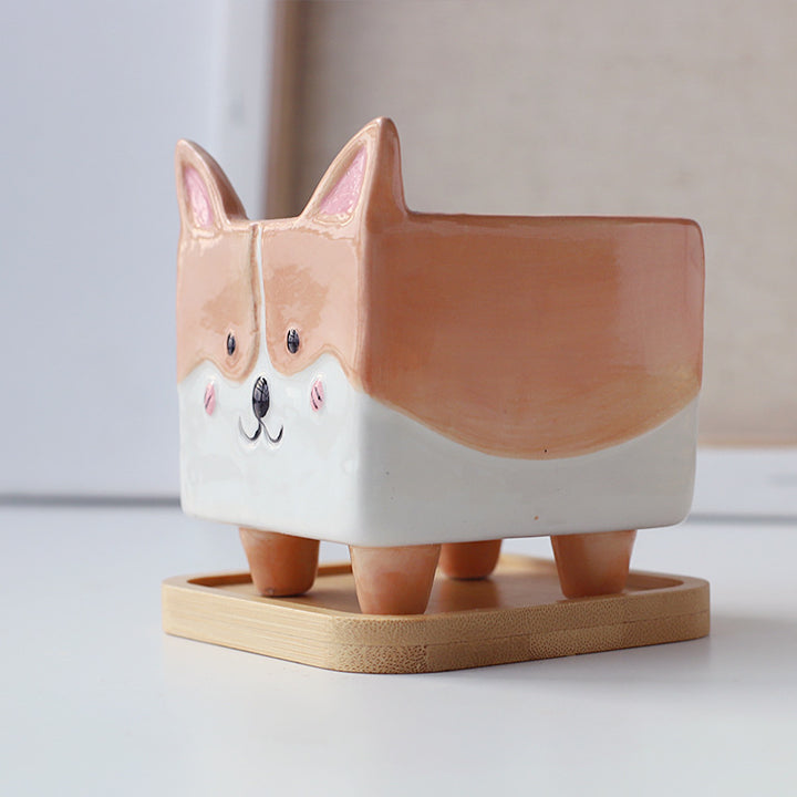 Paw Friends Ceramic Planters