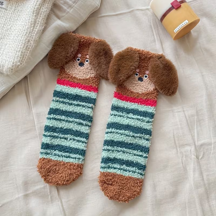 Milo Sherpa Puppy Socks