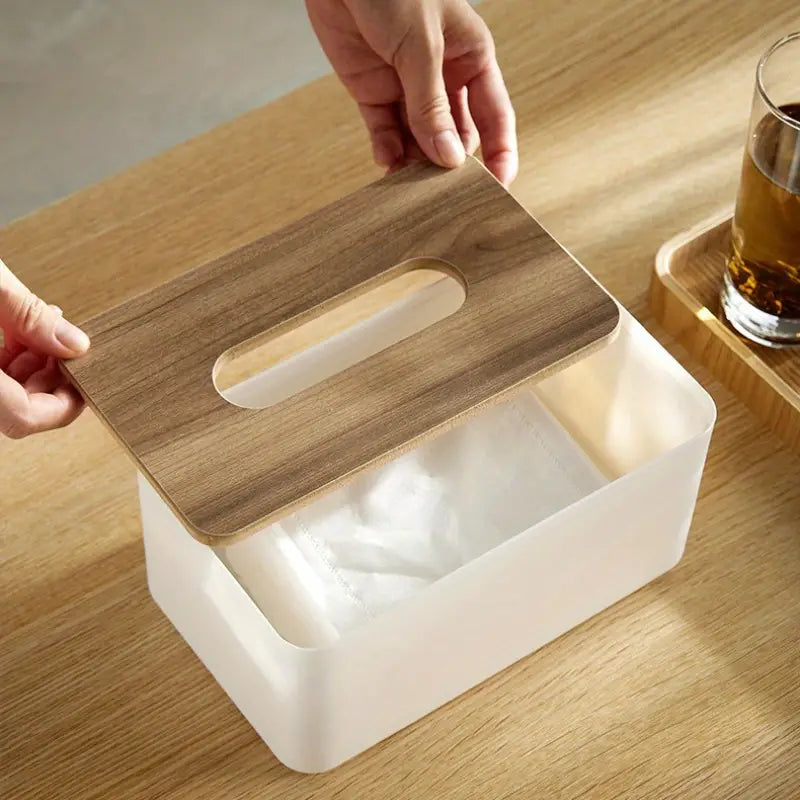 Bamboo Tissue Box