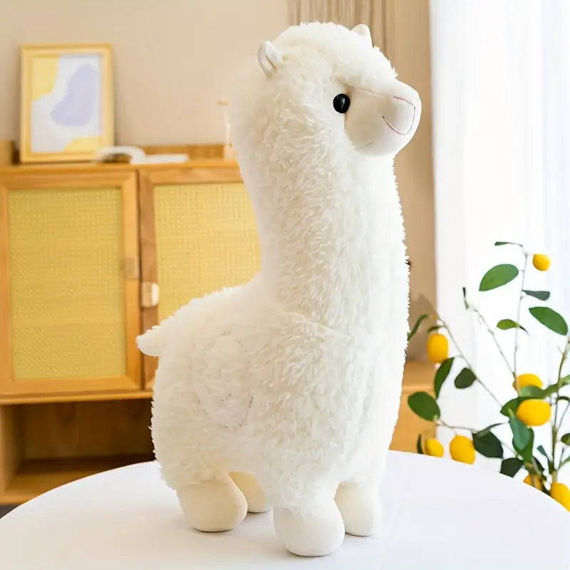 Meadow Plush Alpaca Pillow