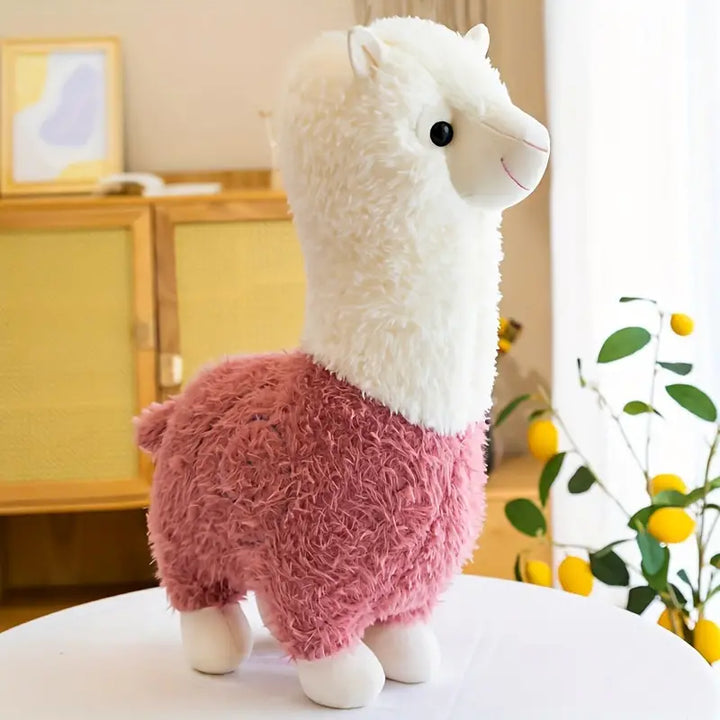 Meadow Plush Alpaca Pillow