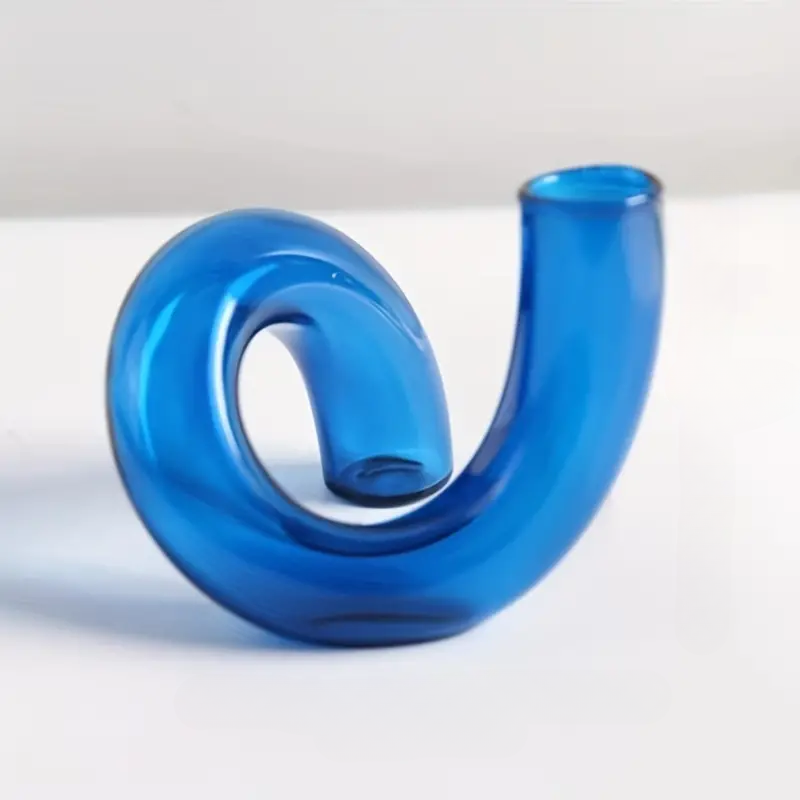 Leila Twisted Glass Vase