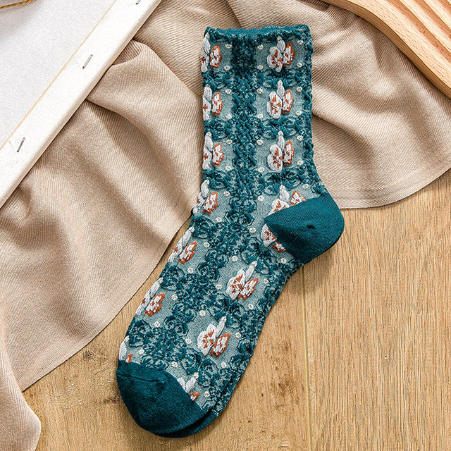 Rosedale Cottagecore Socks