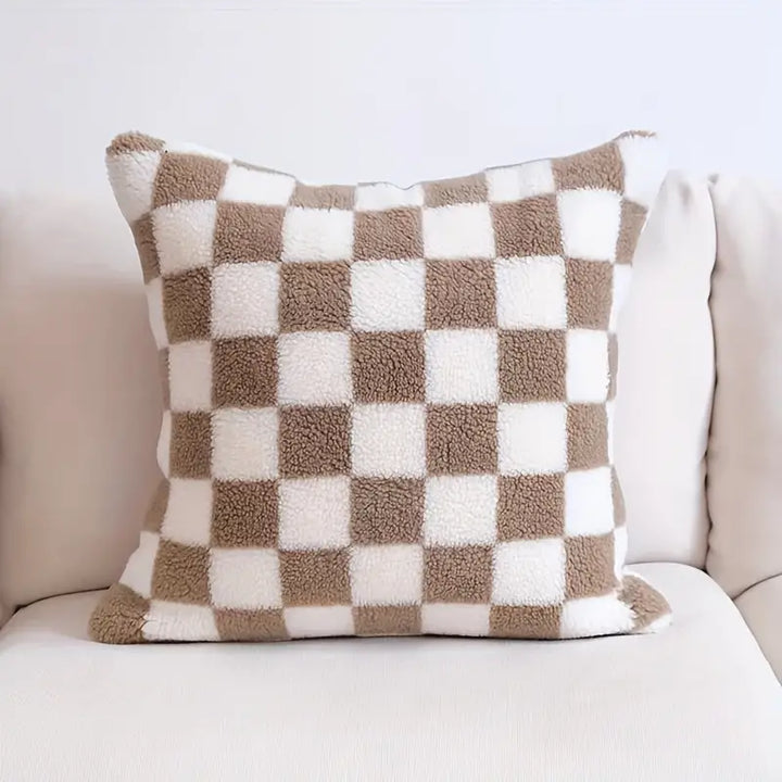 Vanguard Checkered Pillow Cover