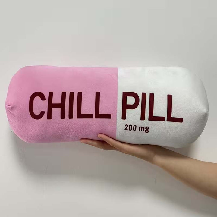 Chill Pill Throw Pillow