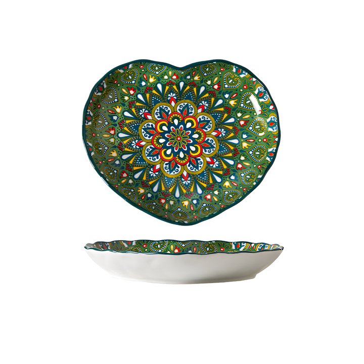 Mirelle Heart Deep Plates