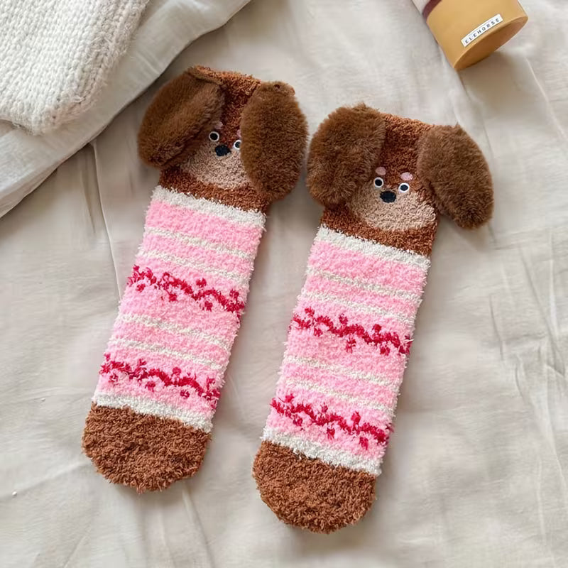 Milo Sherpa Puppy Socks