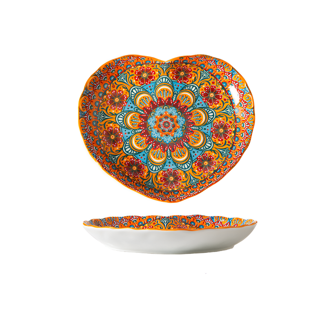 Mirelle Heart Deep Plates