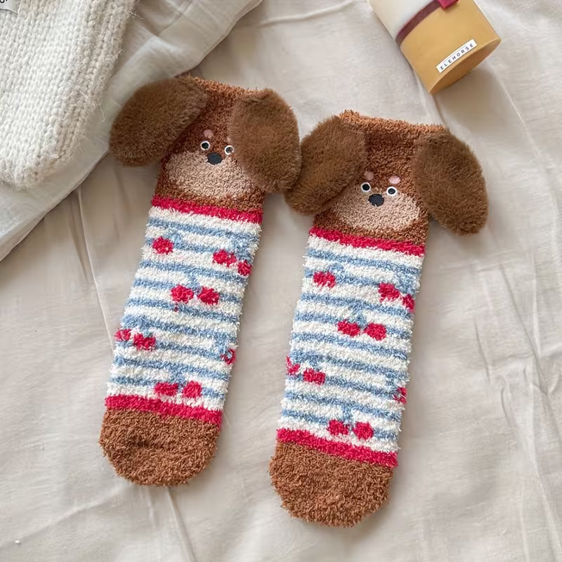Milo Sherpa Puppy Socks