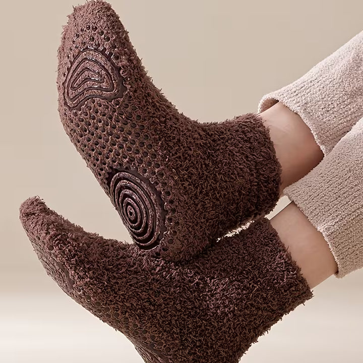 Men's Bear Paw Slipper Socks