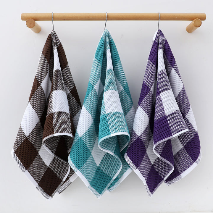Easton Waffle Grid Towels
