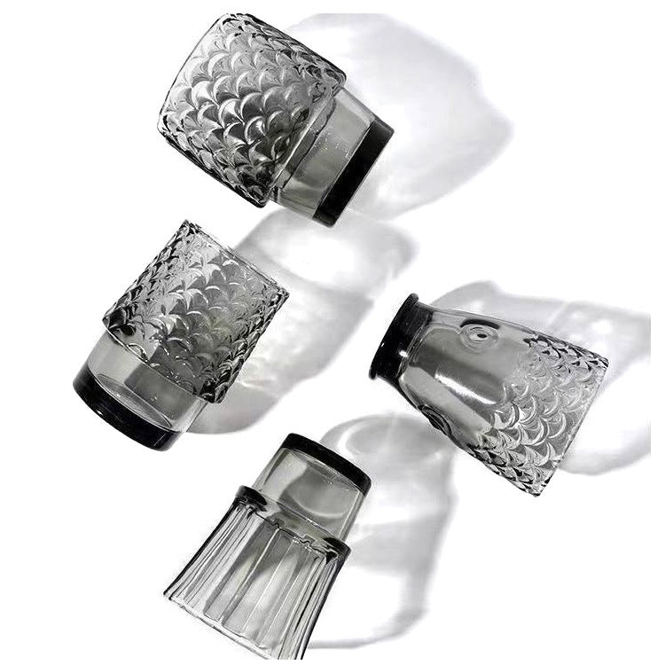 4-Piece Koi Stacking Glass Set