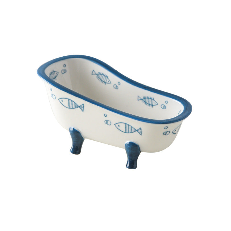 Onda Ceramic Bathtub Bowl