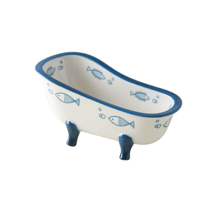 Onda Ceramic Bathtub Bowl