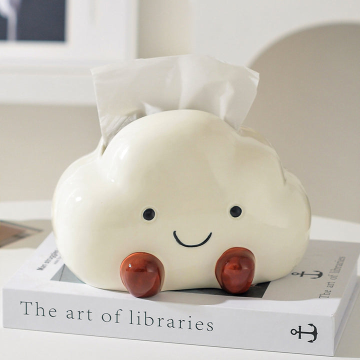 Poe Ceramic Tissue Box