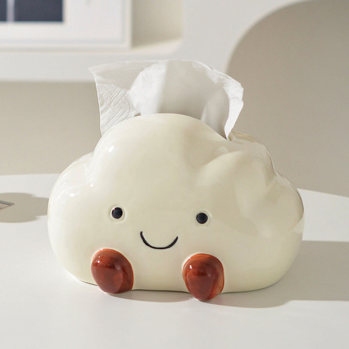 Poe Ceramic Tissue Box