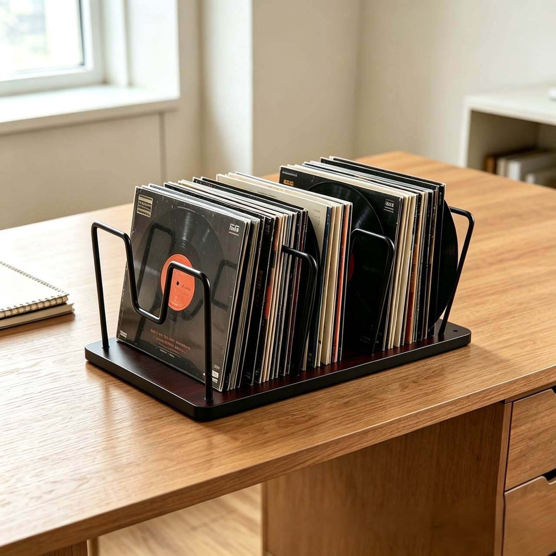 Record File Cart Lenox Record Display Stand – Maison & Fitch