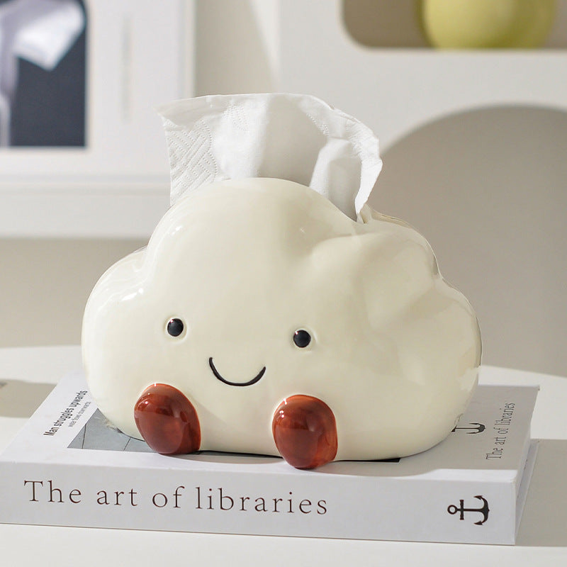 Poe Ceramic Tissue Box