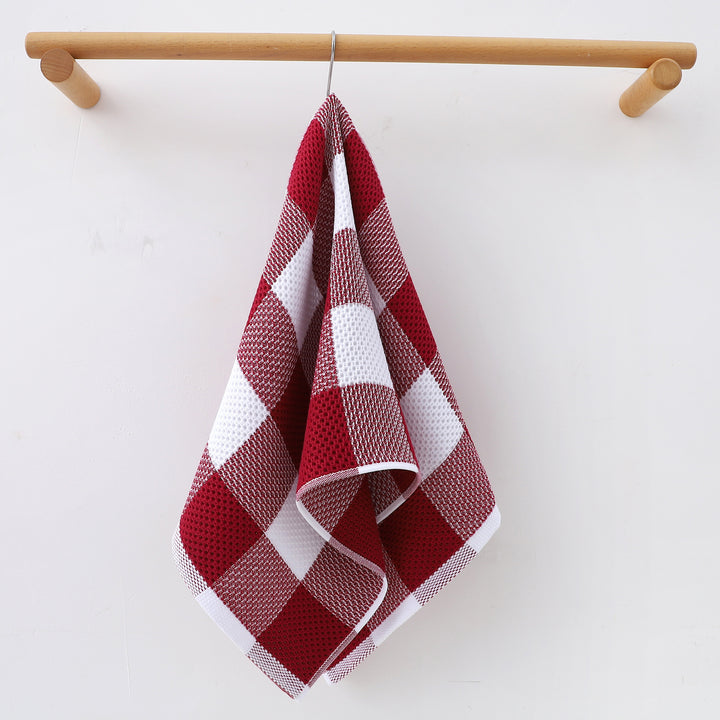 Easton Waffle Grid Towels