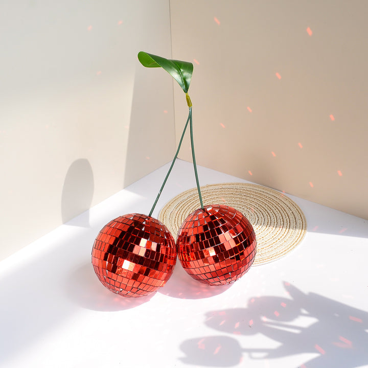 Lunar Cherry Disco Balls