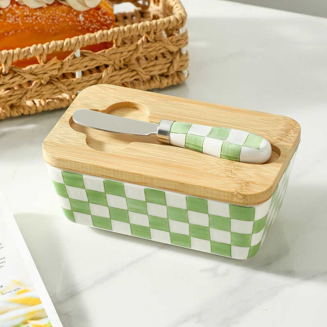 Porto Ceramic Butter Dish