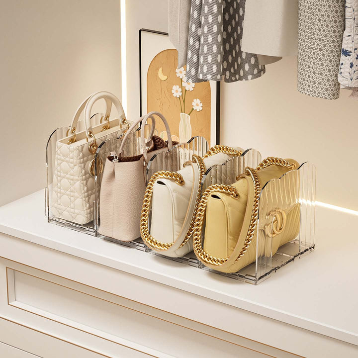 Luna Acrylic Handbag Rack