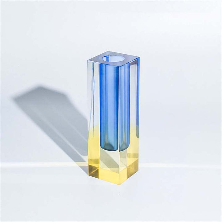 Lume Acrylic Prism Vases