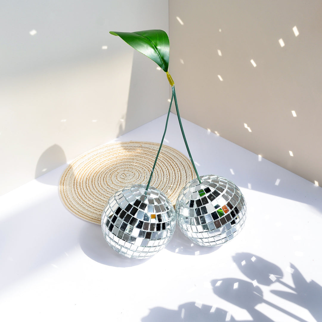 Lunar Cherry Disco Balls