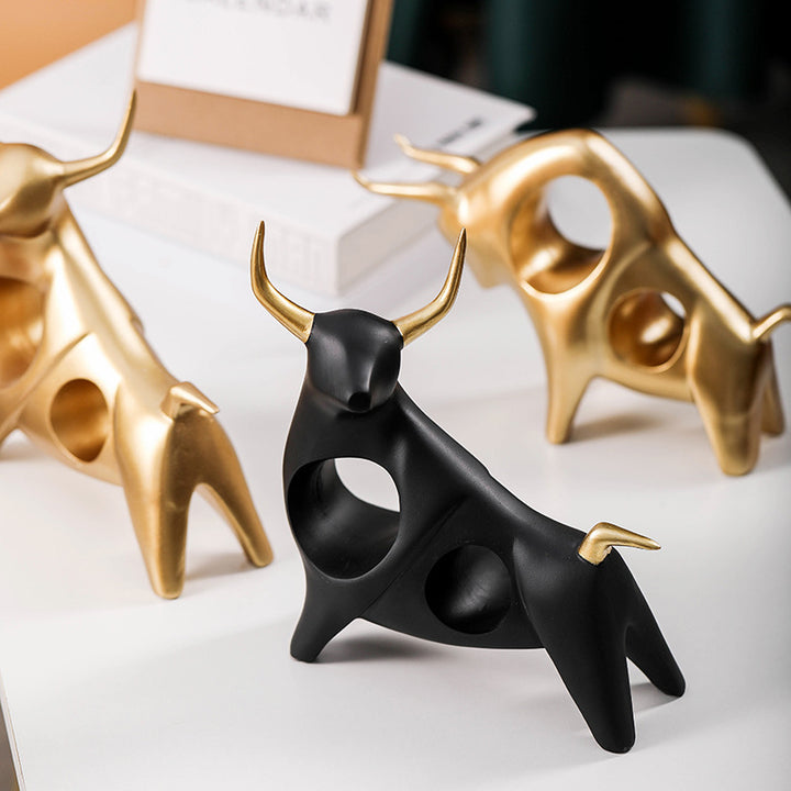 Karoh Bull Figurines