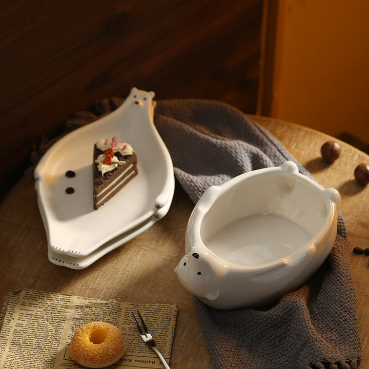 Arlo Polar Ceramic Dish