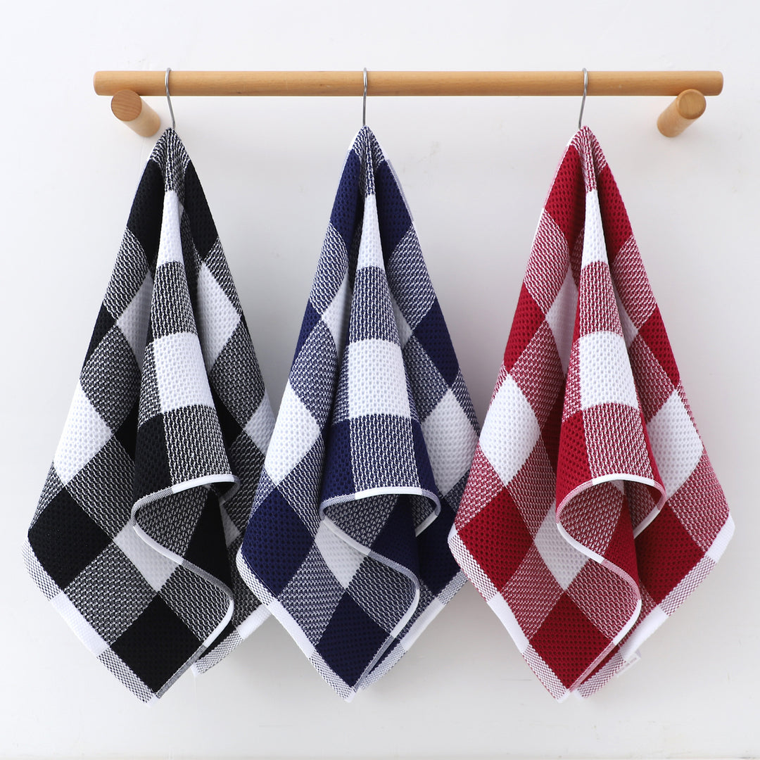 Easton Waffle Grid Towels