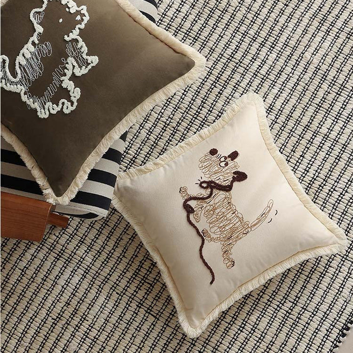 Milo Scribble Pillow Cover