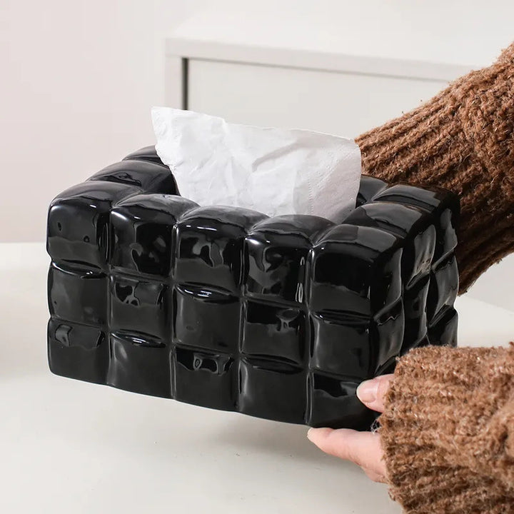 Puffer Cube Tissue Box