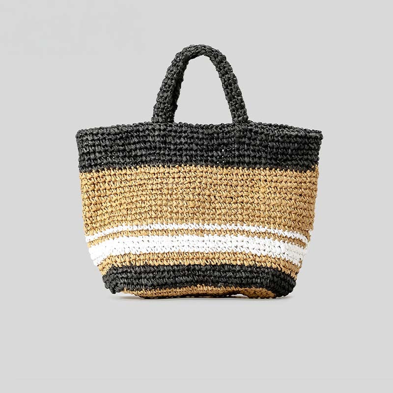 Paris Milano Woven Tote Bag