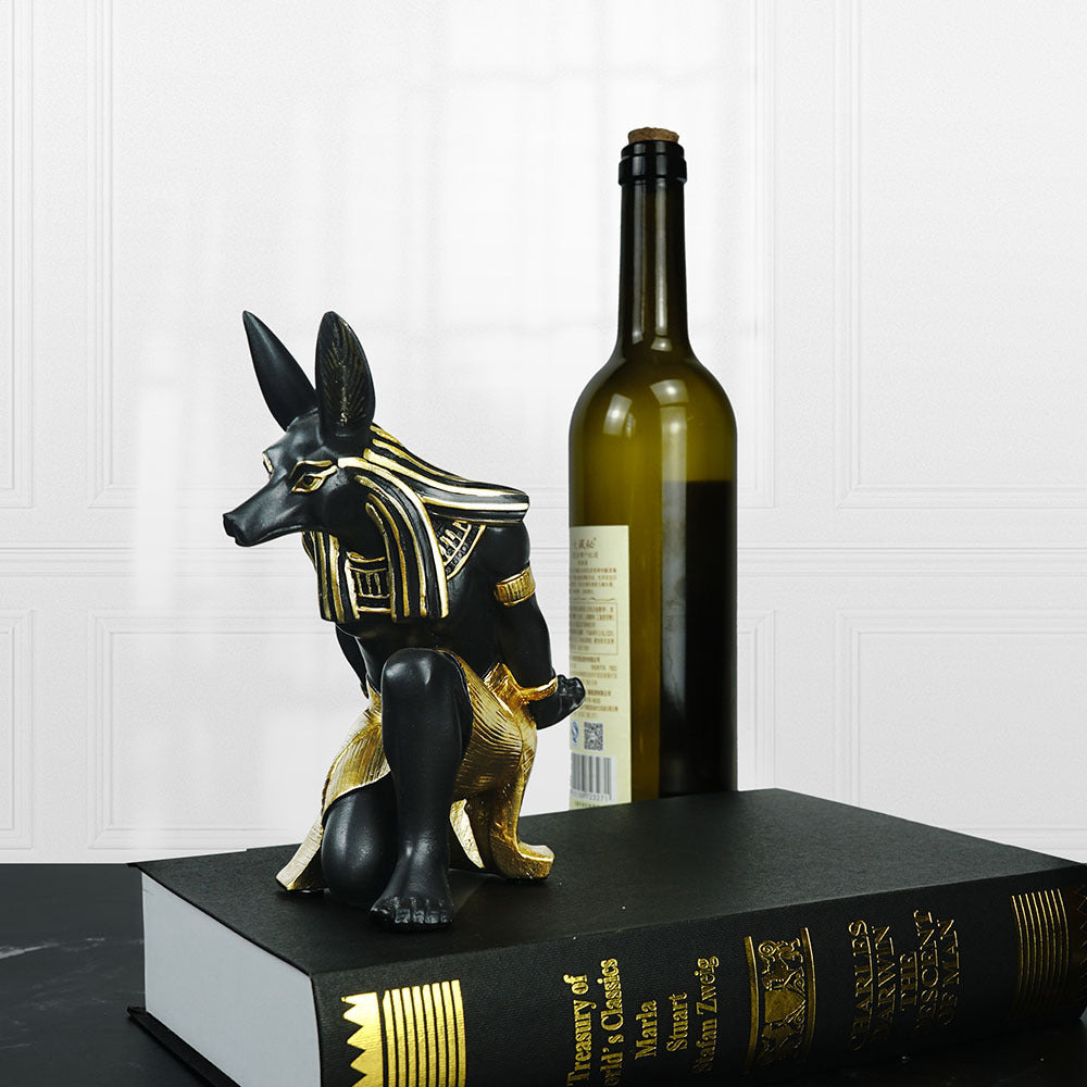 Ancient Anubis Wine Holder