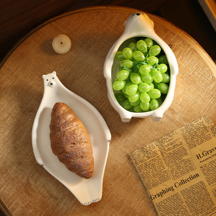 Arlo Polar Ceramic Dish