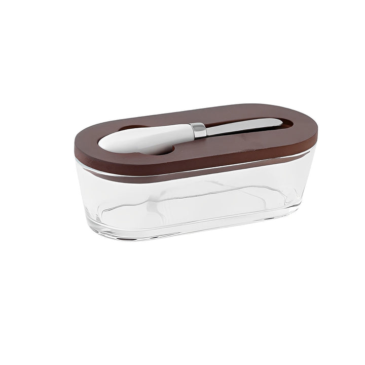 Wells Glass Butter Dish