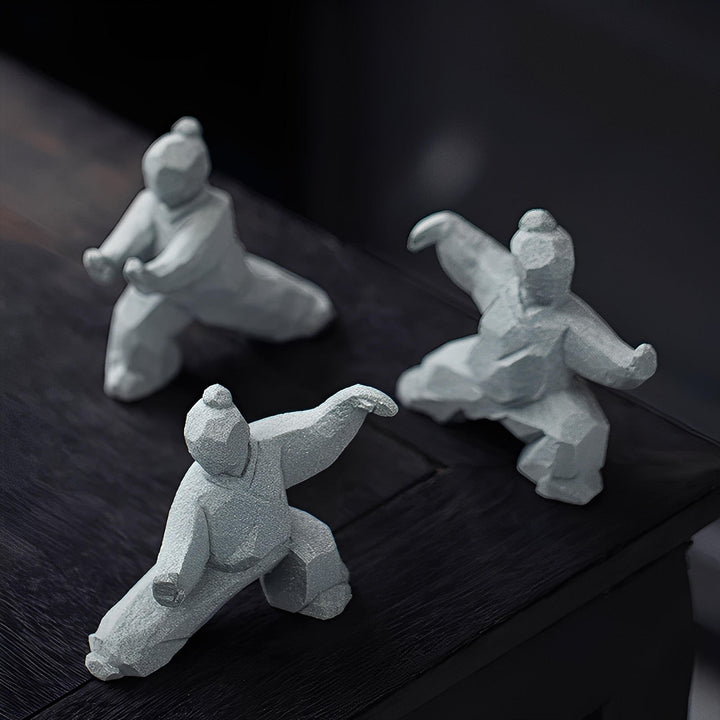 Wushu Flow Stone Figurines