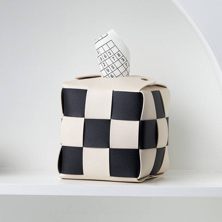 Vanguard Checkered Tissue Box