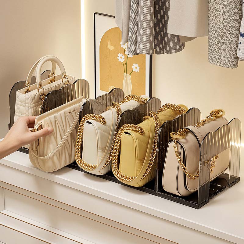 Luna Acrylic Handbag Rack