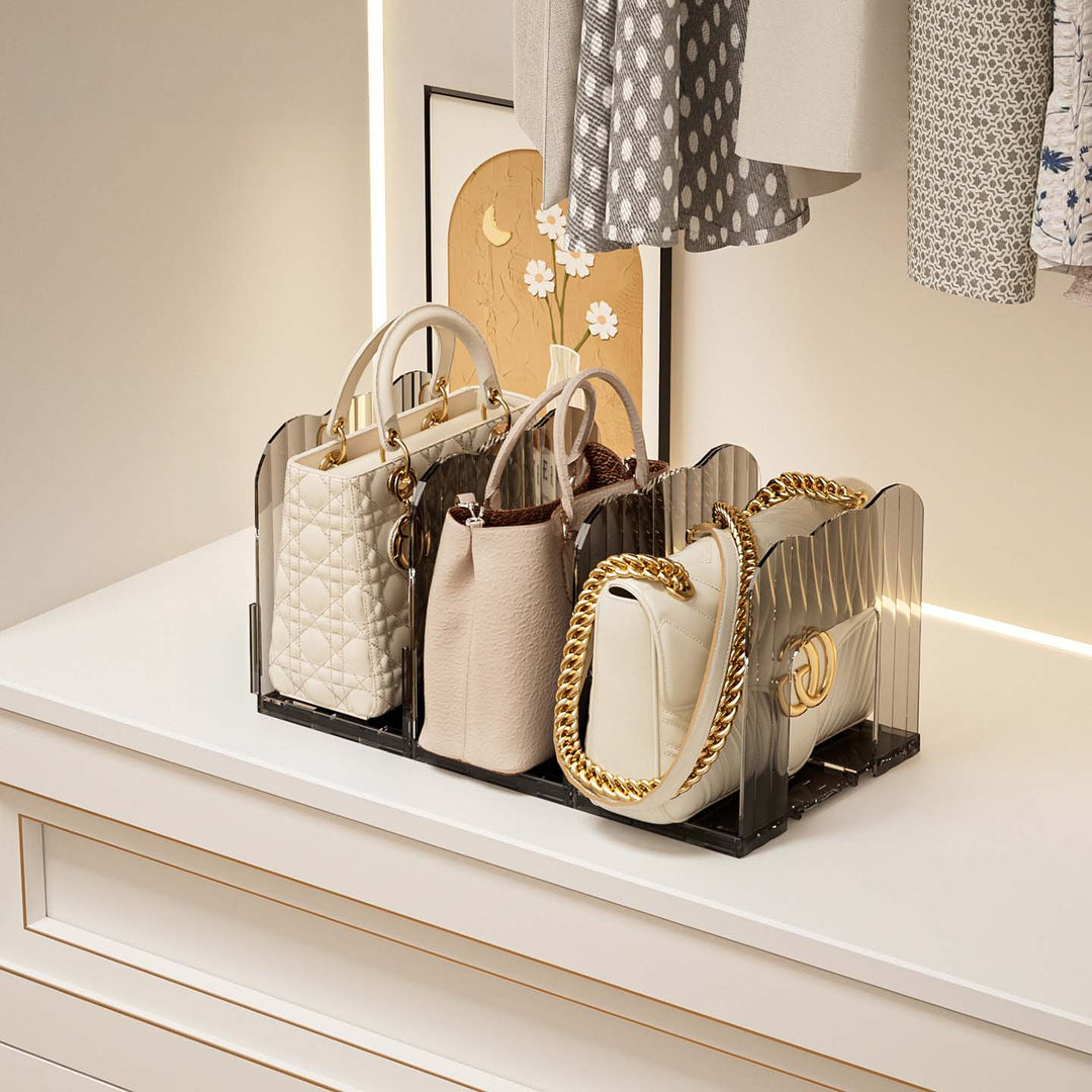 Luna Acrylic Handbag Rack