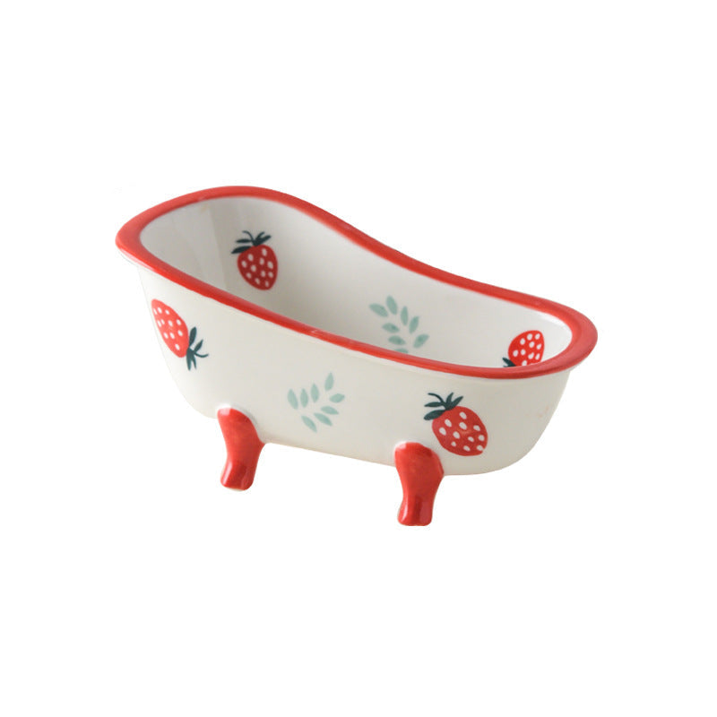 Onda Ceramic Bathtub Bowl