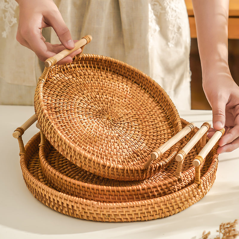 Harway Natural Rattan Tray