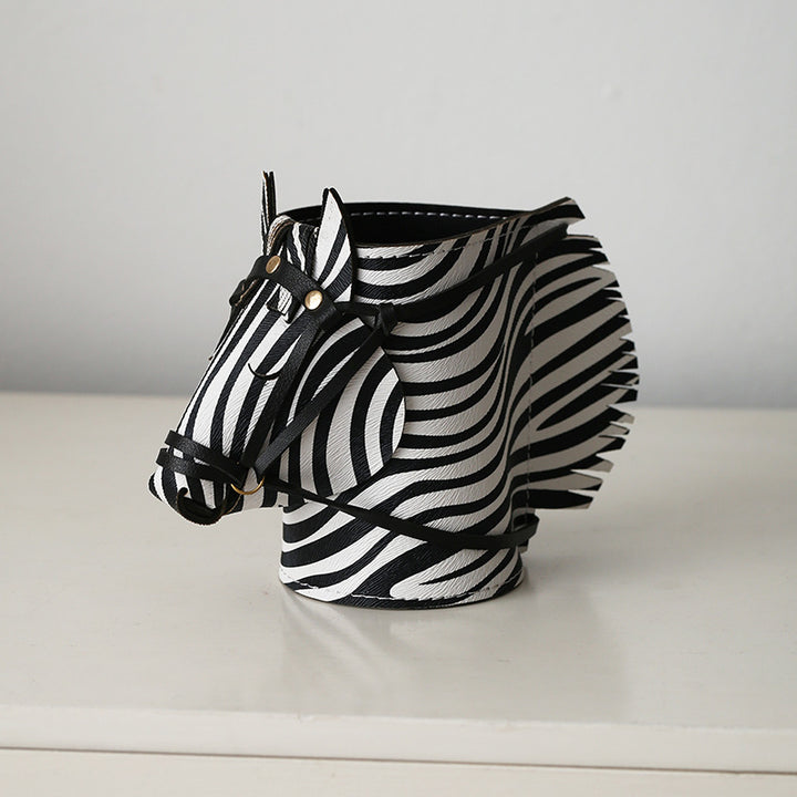 Zuri Zebra Desk Organizer