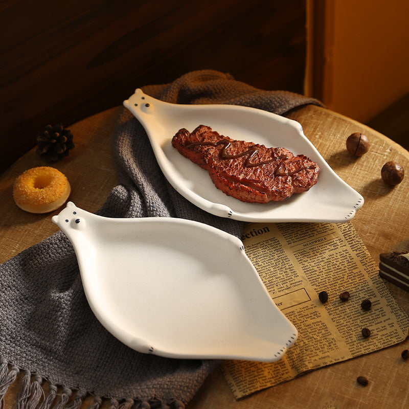 Arlo Polar Ceramic Dish